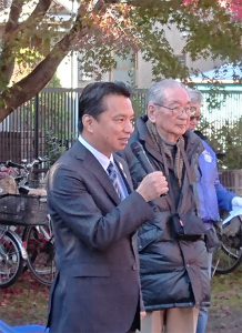 西岡市長の挨拶も