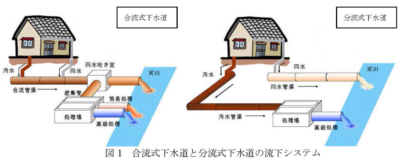 分流・合流概念図